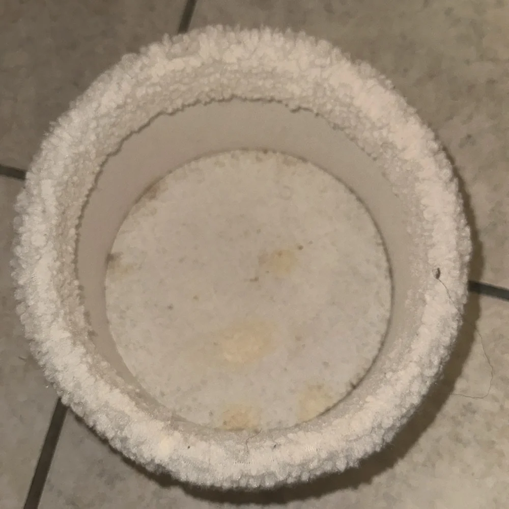 Suede Bucket Holder / Bin